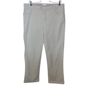 Weatherproof Light Beige Khaki Pants Woman’s 18